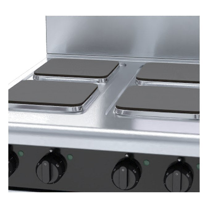 Waldorf Bold 600mm Electric Cooktop Sealed Hobs - Cabinet Base - RNB8400SE-CD