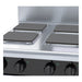 Waldorf Bold 600mm Electric Cooktop Sealed Hobs - Cabinet Base - RNB8400SE-CD