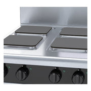 Waldorf Bold 600mm Electric Cooktop Sealed Hobs - Leg Stand - RNB8400SE-LS