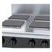 Waldorf Bold 600mm Electric Cooktop Sealed Hobs - Leg Stand - RNB8400SE-LS