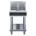 Waldorf Bold 600mm Electric Cooktop Sealed Hobs - Leg Stand - RNB8400SE-LS