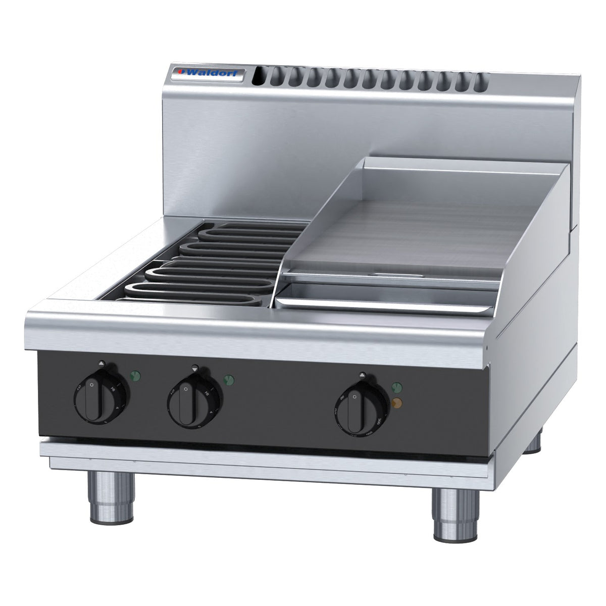 Waldorf Bold 600mm Electric Cooktop - Bench Model - RNB8403E-B