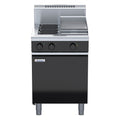 Waldorf Bold 600mm Electric Cooktop - Cabinet Base - 2 Burner + 300mm Griddle - RNB8403E-CD