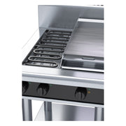 Waldorf Bold 600mm Electric Cooktop - Leg Stand - RNB8403E-LS