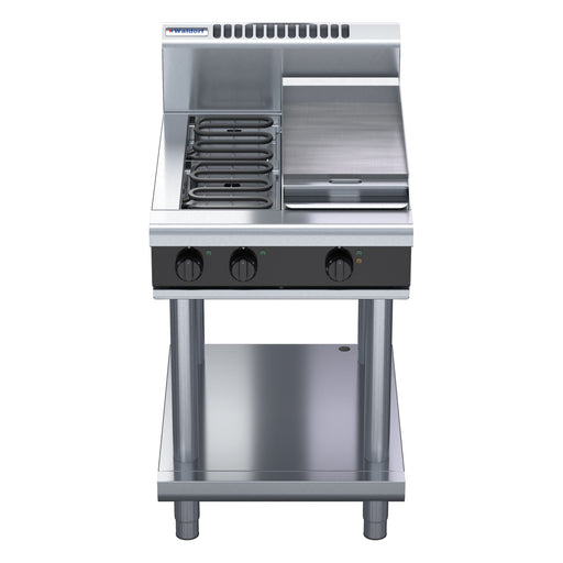 Waldorf Bold 600mm Electric Cooktop - Leg Stand - RNB8403E-LS