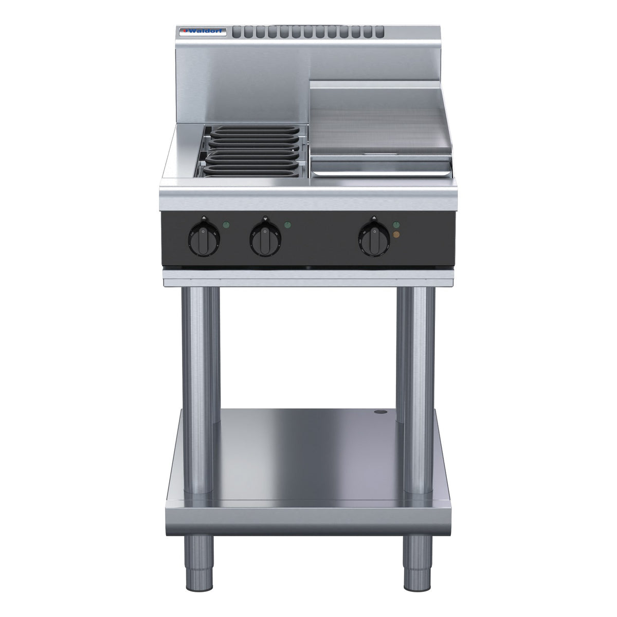 Waldorf Bold 600mm Electric Cooktop - Leg Stand - RNB8403E-LS