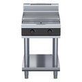 Waldorf Bold 600mm Electric Cooktop - Leg Stand - 600mm Griddle - RNB8406E-LS