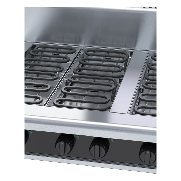Waldorf Bold 900mm Electric Cooktop - Bench Model - RNB8600E-B