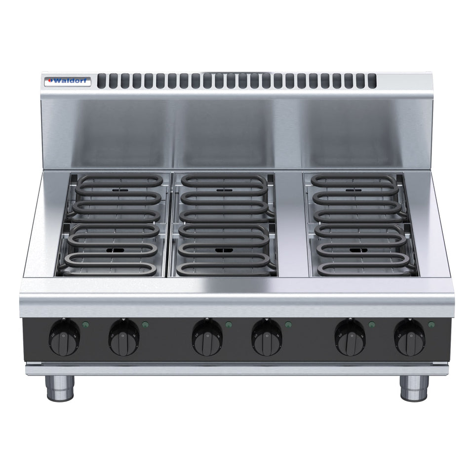 Waldorf Bold 900mm Electric Cooktop - Bench Model - RNB8600E-B