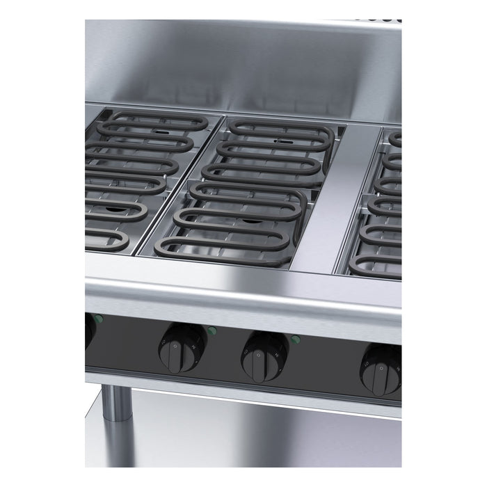 Waldorf Bold 900mm Electric Cooktop - Leg Stand - RNB8600E-LS
