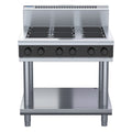 Waldorf Bold 900mm Electric Cooktop - Leg Stand - 6 Radiant Element - RNB8600E-LS