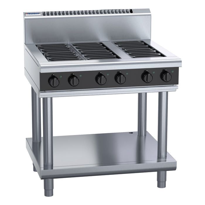 Waldorf Bold 900mm Electric Cooktop - Leg Stand - RNB8600E-LS