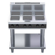 Waldorf Bold 900mm Electric Cooktop Sealed Hobs - Leg Stand - RNB8600SE-LS