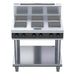 Waldorf Bold 900mm Electric Cooktop Sealed Hobs - Leg Stand - RNB8600SE-LS