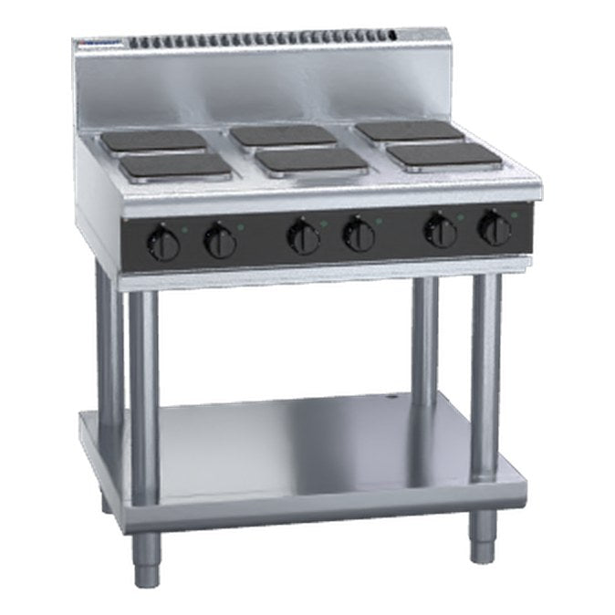 Waldorf Bold 900mm Electric Cooktop Sealed Hobs - Leg Stand - RNB8600SE-LS