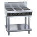 Waldorf Bold 900mm Electric Cooktop Sealed Hobs - Leg Stand - RNB8600SE-LS