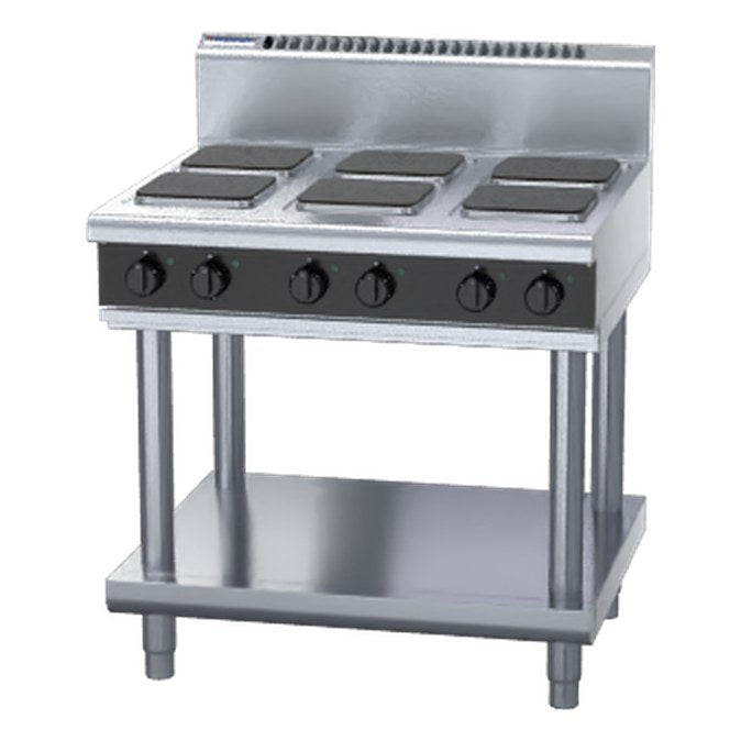 Waldorf Bold 900mm Electric Cooktop Sealed Hobs - Leg Stand - RNB8600SE-LS