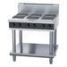 Waldorf Bold 900mm Electric Cooktop Sealed Hobs - Leg Stand - RNB8600SE-LS