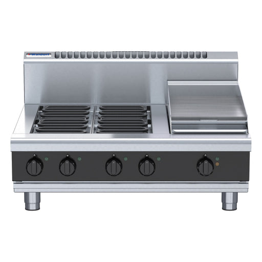 Waldorf Bold 900mm Electric Cooktop - Bench Model - RNB8603E-B