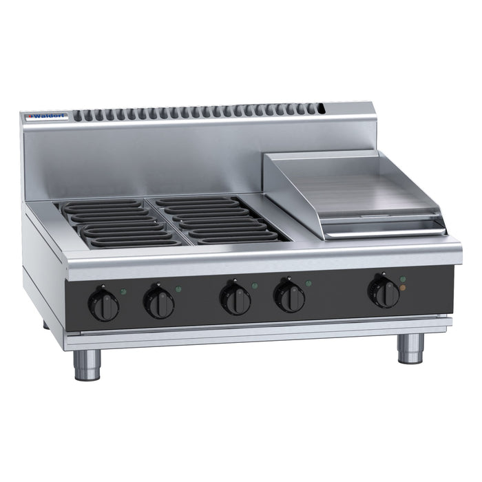 Waldorf Bold 900mm Electric Cooktop - Bench Model - RNB8603E-B