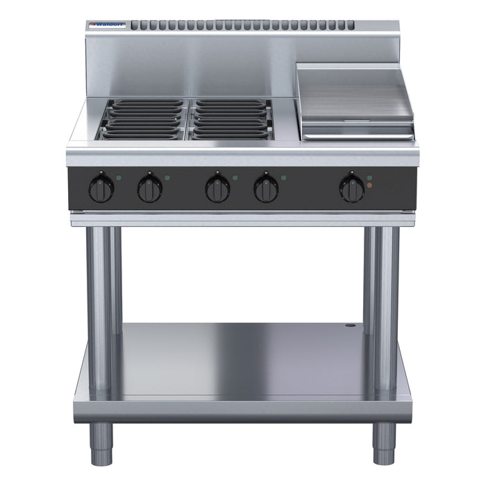 Waldorf Bold 900mm Electric Cooktop - Leg Stand - RNB8603E-LS