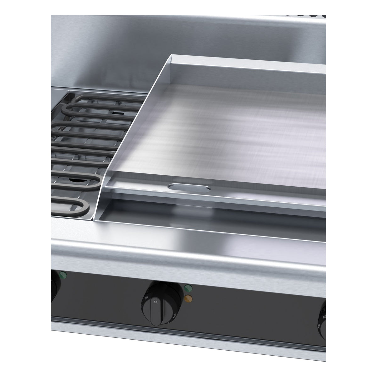 Waldorf Bold 900mm Electric Cooktop - Bench Model - RNB8606E-B