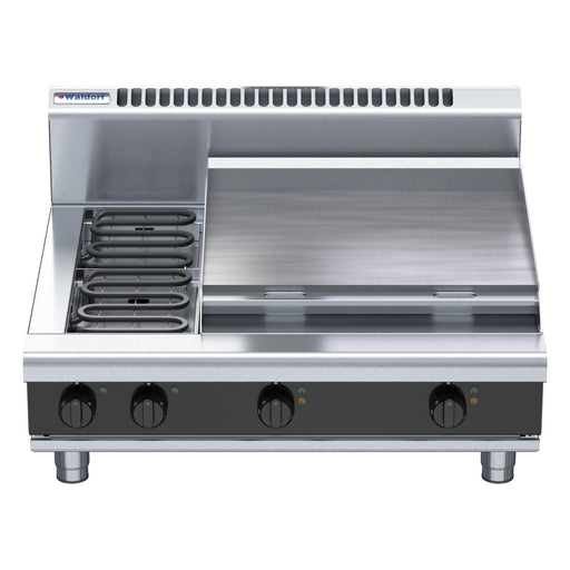 Waldorf Bold 900mm Electric Cooktop - Bench Model - RNB8606E-B