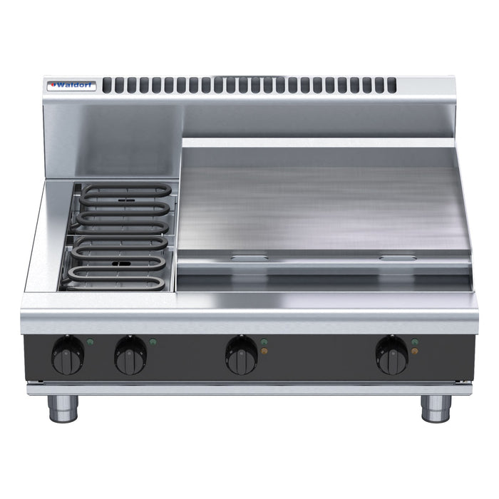 Waldorf Bold 900mm Electric Cooktop - Bench Model - RNB8606E-B