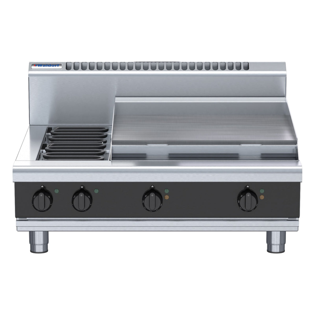 Waldorf Bold 900mm Electric Cooktop - Bench Model - RNB8606E-B