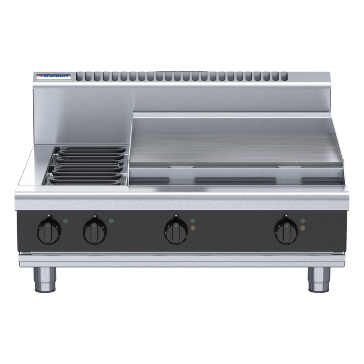 Waldorf Bold 900mm Electric Cooktop - Bench Model - RNB8606E-B
