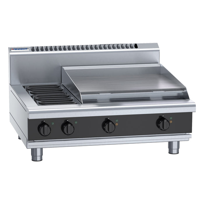 Waldorf Bold 900mm Electric Cooktop - Bench Model - RNB8606E-B