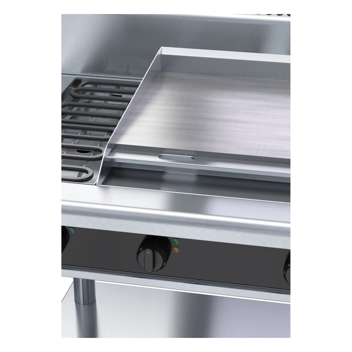Waldorf Bold 900mm Electric Cooktop - Leg Stand - RNB8606E-LS