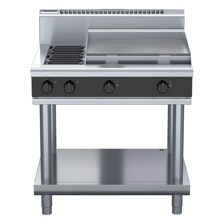 Waldorf Bold 900mm Electric Cooktop - Leg Stand - RNB8606E-LS