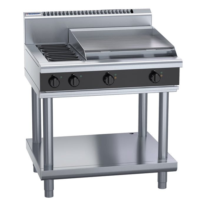 Waldorf Bold 900mm Electric Cooktop - Leg Stand - RNB8606E-LS