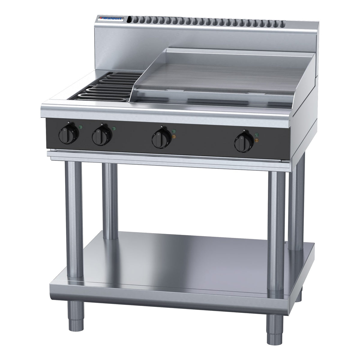 Waldorf Bold 900mm Electric Cooktop - Leg Stand - RNB8606E-LS