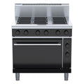 Waldorf Bold 900mm Electric Range Static Oven - 6 Radiant Element - RNB8610E