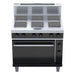 Waldorf Bold 900mm Electric Sealed Hobs Range Convection Oven - RNB8610SEC