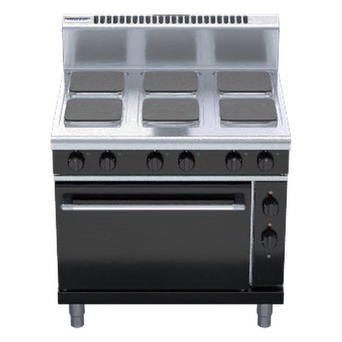 Waldorf Bold 600mm Electric Sealed Hobs Range Static Oven - RNB8610SE