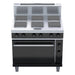 Waldorf Bold 600mm Electric Sealed Hobs Range Static Oven - RNB8610SE