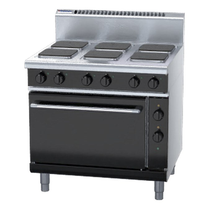 Waldorf Bold 600mm Electric Sealed Hobs Range Static Oven - RNB8610SE