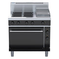 Waldorf Bold 900mm Electric Range Convection Oven - 4 Burner + 300mm Griddle - RNB8613EC