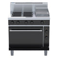 Waldorf Bold 900mm Electric Range Static Oven - 4 Burner + 300mm Griddle - RNB8613E