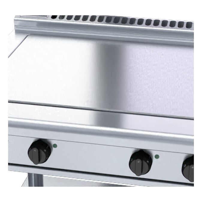 Waldorf 800 Series 900mm Electric Solid Top Low Back Version - Leg Stand - RNL8104E-LS