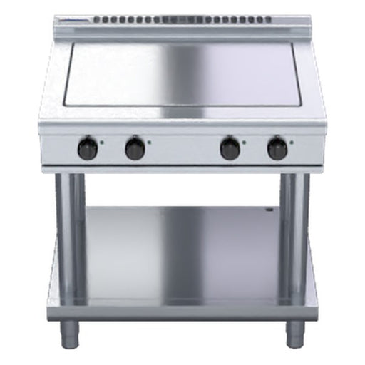 Waldorf 800 Series 900mm Electric Solid Top Low Back Version - Leg Stand - RNL8104E-LS