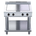 Waldorf 800 Series 900mm Electric Solid Top Low Back Version - Leg Stand - RNL8104E-LS