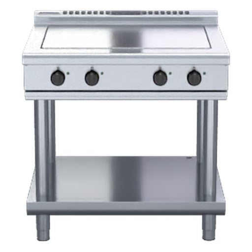 Waldorf 800 Series 900mm Electric Solid Top Low Back Version - Leg Stand - RNL8104E-LS