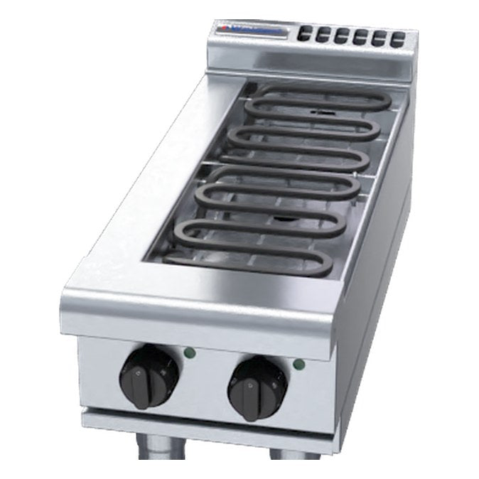 Waldorf 800 Series 300mm Electric Cooktop Low Back Version - Bench Model - RNL8200E-B