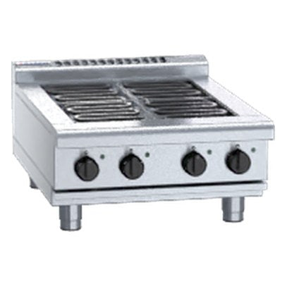 Waldorf 800 Series 600mm Electric Cooktop Low Back Version - Bench Model - RNL8400E-B