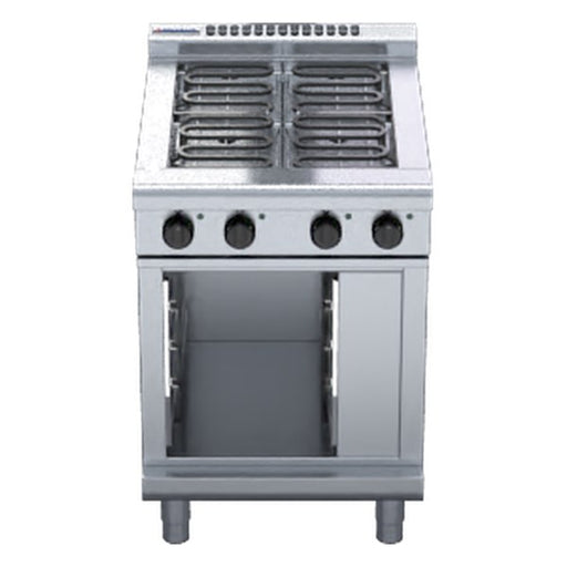Waldorf 800 Series 600mm Electric Cooktop Low Back Version - Cabinet Base - RNL8400E-CB
