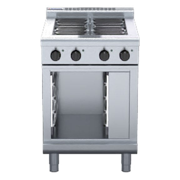 Waldorf 800 Series 600mm Electric Cooktop Low Back Version - Cabinet Base - RNL8400E-CB